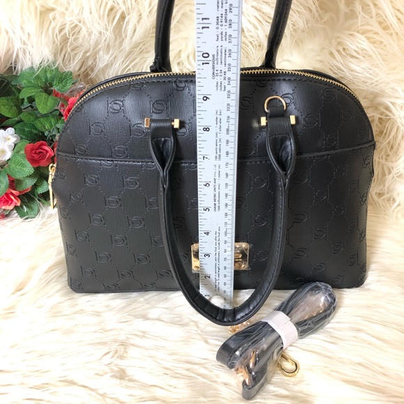 Bebe Jenna Small Dome Handbag w/ Crossbody Bag - Picture 6 of 8